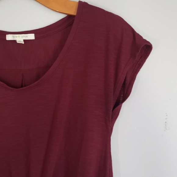 Anthro Pure+Good Twist Front Tee XS - Picture 3 of 8